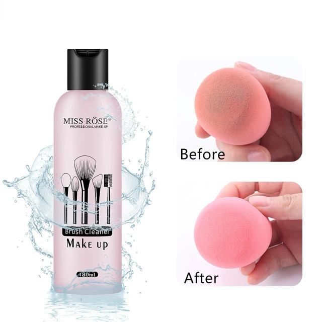 180ml Professional Makeup Tools Brushes Liquid Cleaner Puff Cleaning Quickly Cleaning Blush Make Up Brush Liquid Cleaner Tools on Productcaster.