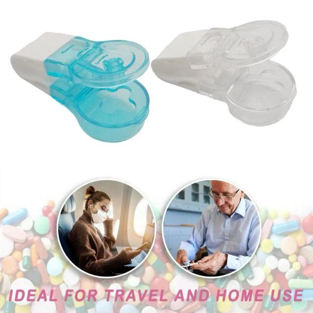 Portable Pill Taker Medicine Storage Box Organizer Anti Pollution Pill Popper Reusable Medication Dispenser For Personal He S9I7 on Productcaster.