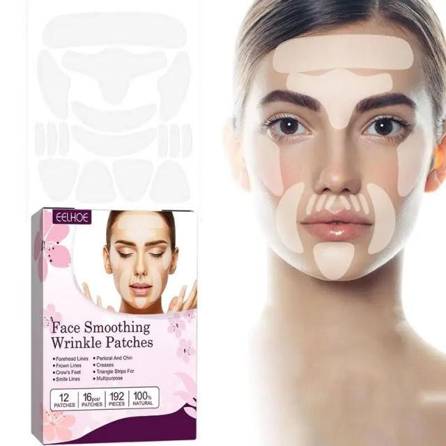 Smile Line Patches Reusable Facial Strips For Lifting Clear Overnight Patches While Sleeping To Reduce Fine Lines Frown Lines on Productcaster.