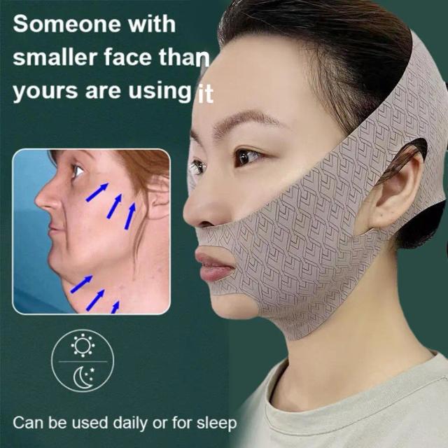 Chin Cheek Slimming Bandage V Line Lifting Mask V Shaper Face Lift Sleeping Mask Anti Wrinkle Strap Band Beauty Health on Productcaster.