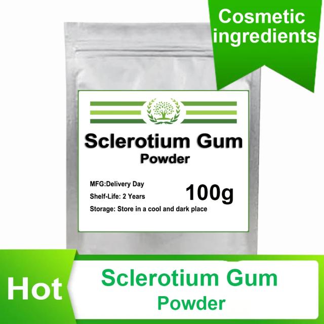 Natural Sclerotium Gum Powder Sclerotium Rolfssii, Small Molecule, Easy to Absorb, Cosmetics Raw Materials, Lotion Cream, Gel on Productcaster.