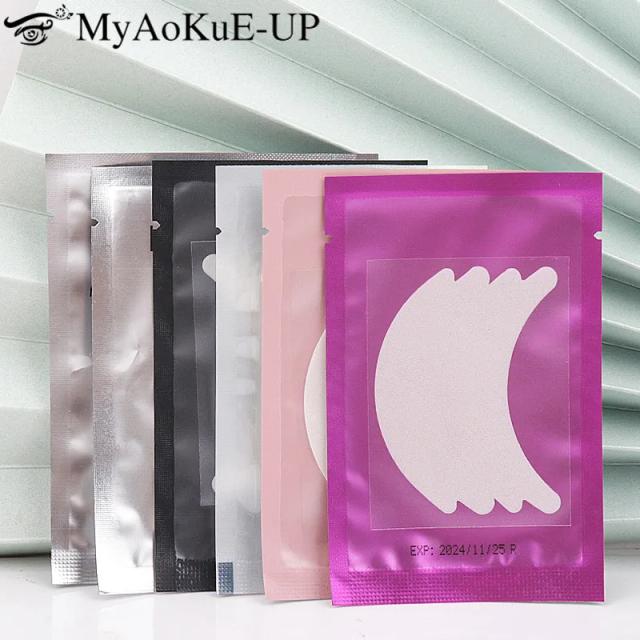 50 Pairs Butterfly Shaped Eyelash Extension Foam Eye Patch Grafted False Lash Hydrogel Under Eye Gel Pad Stickers Makeup Tool on Productcaster.