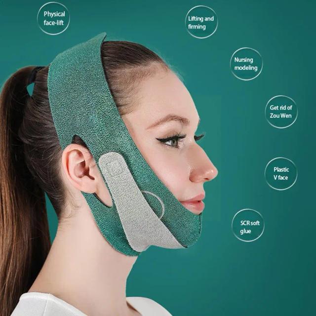 Face Chin Cheek Lift Up Slimming Slim Mask Ultra-thin Double Chin Strap Tools Belt Facial Reduce Massager Women Care Skin B M6Y3 on Productcaster.