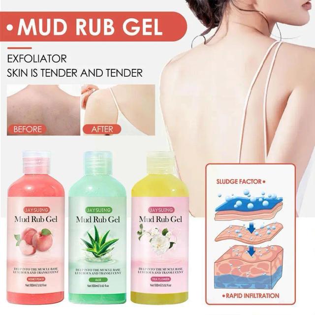 100ml Anti-cellulite Scrubs Clean Mud Rubbing Gel Fruity Whitening Moisturizer Long Lasting Body Scrubs Fragrance For Women W5T7 on Productcaster.