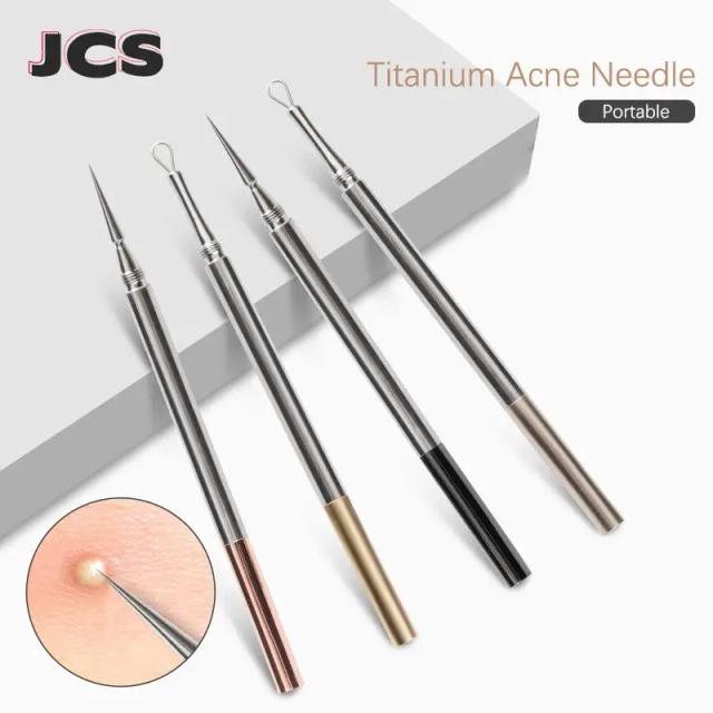 Double Head Blackhead Comedone Acne Blemish Extractor Remover Stainless Needles Blackhead Pimple Blemish Extractor Remove Tools on Productcaster.