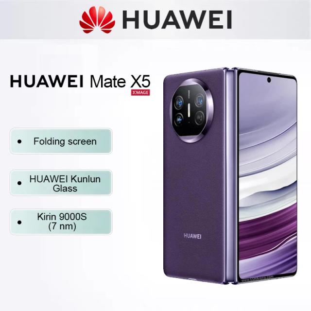 HUAWEI Mate X5 7.85 inch Foldable OLED Smartphone HarmonyOS IPX8 water BDS Satellite Calling and Message Original Mobile phones on Productcaster.