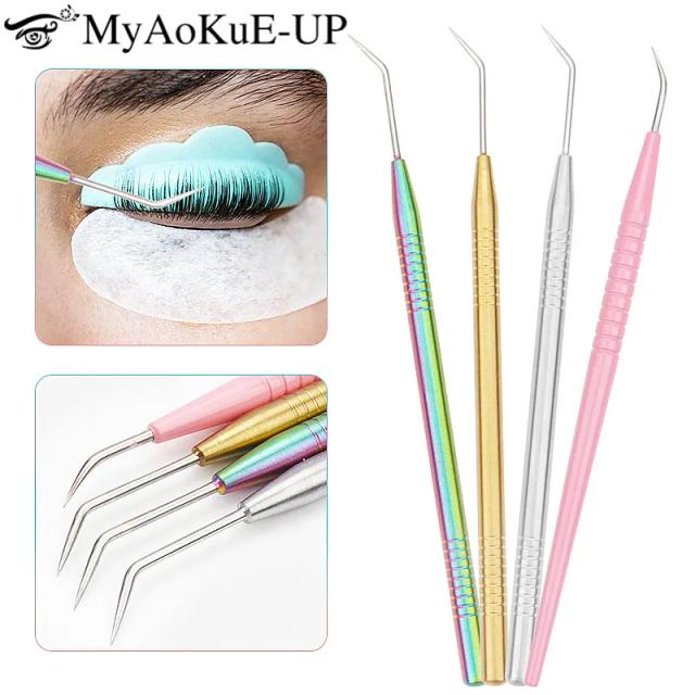 1pcs Lash Lift Curler Kit Eyelash Perming Stick Stainless Steel Cosmetic Applicator Comb Makeup Tool Eyelash Extension Supplies on Productcaster.