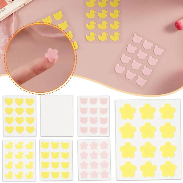 12 Pcs Acne Pimple Patch Invisible Ibreathable Acne Pimple Stickers Waterproof Skin Care Pimple Remover Tools Acne Treatment on Productcaster.