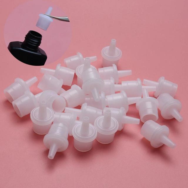 Eyelashes adhesive glue cap Universal Eyelash Glue Replacement Bottle Mouth Head Nozzle Special Plug Glue Usage Anti-Blocking on Productcaster.