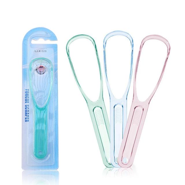 Newest Personal Adult Tongue Scraper Food Grade Tongue Coated Cleaning Brush Keep Fresh Breath Oral Hygiene Care Cleaner Tool on Productcaster.