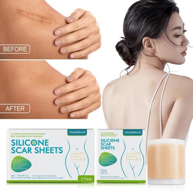 Hot Silicone Scar remove Patch Skin Repair Patch Removal Self-Adhesive Stretch Mark Tape Therapy Patch Burn Acne Scar Skin Care on Productcaster.