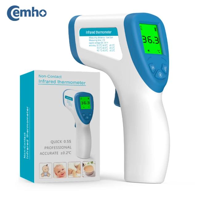 Forehead Thermometer, Digital Infrared Multifunction Thermometer with Fever Alarm, Fast Accurate Results, Easy for All Ages. on Productcaster.