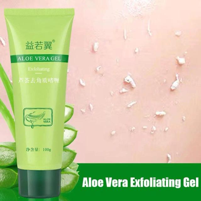 Aloe Vera Exfoliating Scrub Gel Cleansing Gentle Bath Mud Treasure Exfoliating Dead Skin Full Body Massage Cream Girls Skin Care on Productcaster.