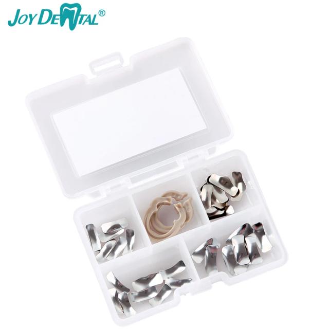 JOY DENTAL Dental Sectional Contoured Metal Matrices Matrix Refill Teeth Whitening Dentist Tools Lab Instrument on Productcaster.