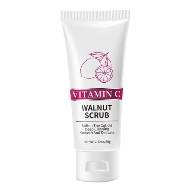 Body Care SPA Bath Scrub Exfoliation Chicken Skin And Oil Control Whitening Scrub Vitamin C Walnuts Body Exfoliator on Productcaster.