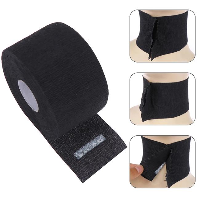 1Roll Necks Covering Disposable Salon Barber Hair Dresser Neck Paper Roll Cutting Dressing Hairdressing Collar Accessory on Productcaster.