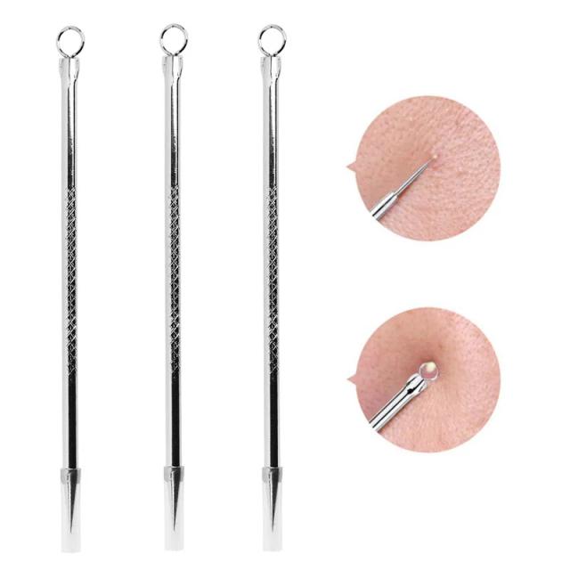 1pc Stainless Steel Blackhead Comedone Acne Blemish Extractor Remover Face Skin Care Pore Cleaner Needles Remove Tools Hot on Productcaster.