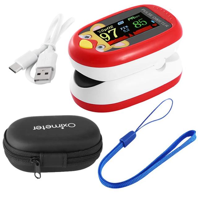 Oximeter Infant Finger Pulse Oximeter Pediatric Blood Oxygen Saturation Meter Neonatal children kids Rechargeable Oximetro SPO2 on Productcaster.