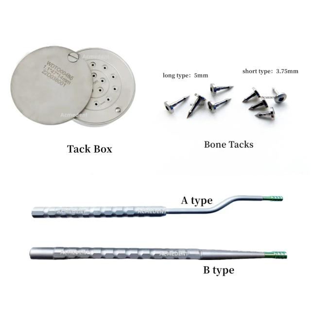 Dental Bone Tack Pins Membrane Fixation Applicator GBR Hole Guide Dispenser on Productcaster.