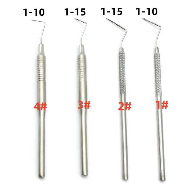 Dental Graduated Periodontal Probe stainless steel Dentist Instrument Endodontic Equipment Probe with Scale Dental Explorer on Productcaster.