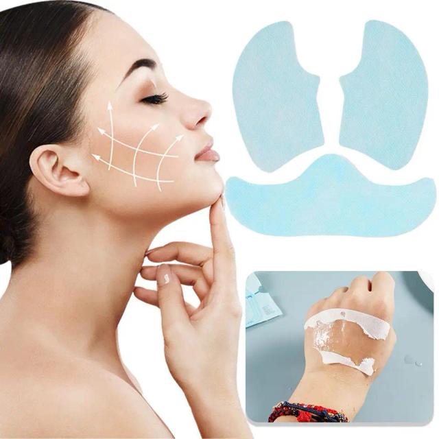 Soluble Mask Sticker Face Filler Collagen Protein Mask Lines Beauty Fine Reduce Gadgets Anti-agin Wrinkles Firming B2B6 on Productcaster.