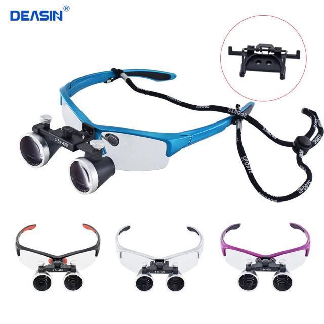 3.5X/2.5X Magnification Binocular Dental Loupe Surgery Surgical Magnifier Medical Operation Loupes on Productcaster.