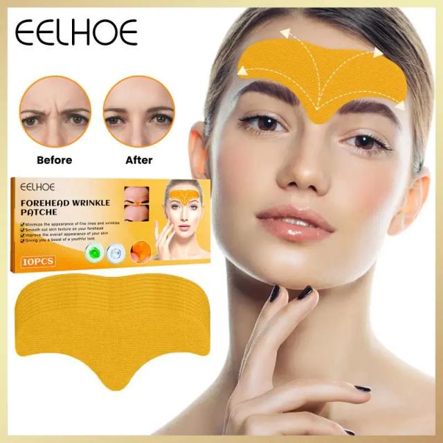 Anti-wrinkle Forehead Line Removal Gel Patch Firming Mask Frown Lines Face Skin Care Treatment Stickers Anti-aging Moisturizng on Productcaster.