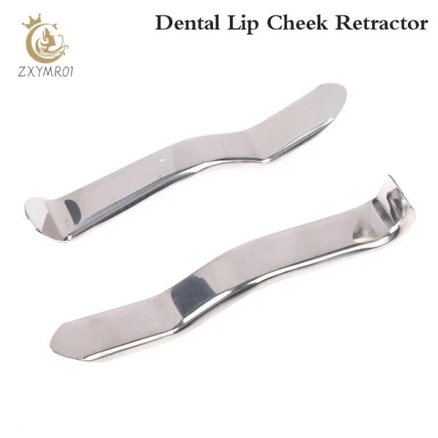 1PC Dental Lip Cheek Retractor S shape Stainless Steel Surgical Implant Mouth Opener Instrument Dentist Tools Lip Hook Clamps on Productcaster.