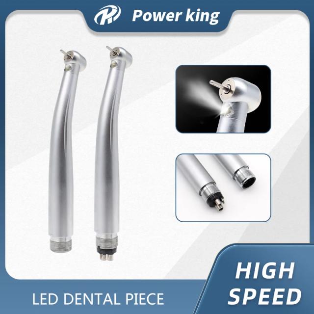 Dental Handpiece LED High Speed Rotation Pens Standard Head Turbine Water Spray Dentistry Tools Brazil Equipment Lamp NSK Type on Productcaster.