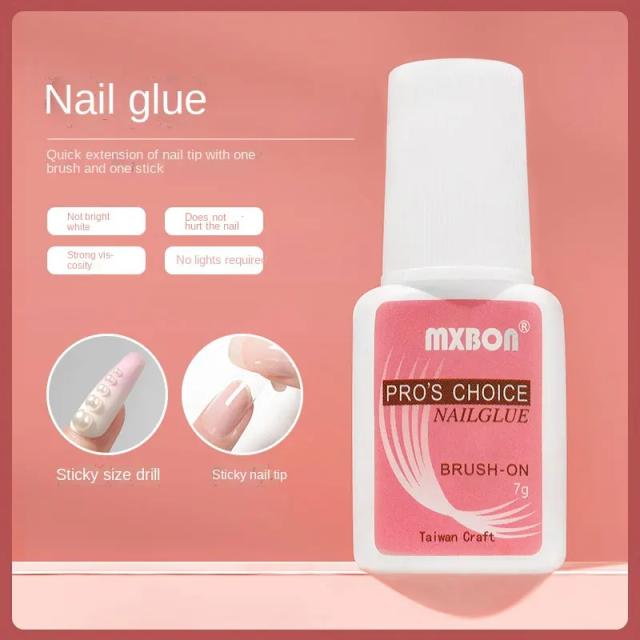 MXBON 7g Quick Drying Nails Taiwan Adhesive Is Firm False Nails Adhere To Strong Nail Tips And Lasts for A Long Time on Productcaster.