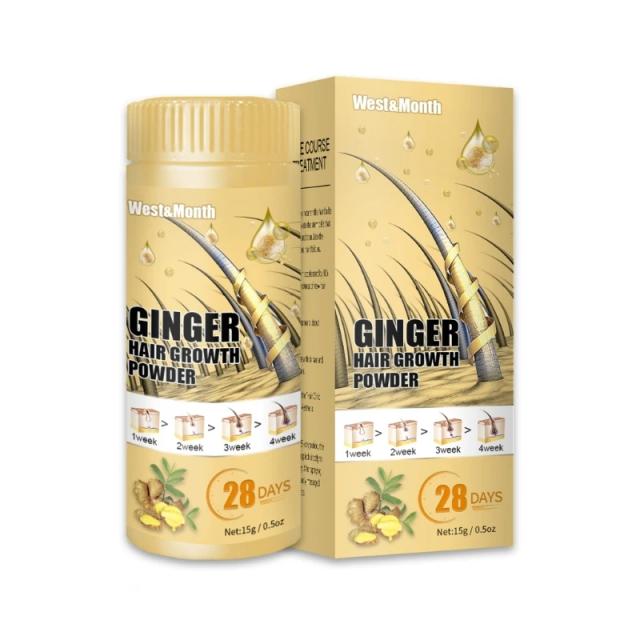 Ginger Hair Growth Powder Promotes Thicker Tools Essential Oil for Hair Care Drop Shipping on Productcaster.