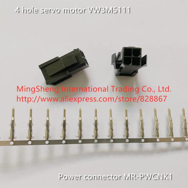 Original new 100% 4 hole servo motor VW3M5111 power connector MR-PWCNK1 connector on Productcaster.