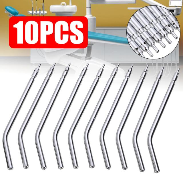 20/10pcs 3 Way Dental Air Water Syringe Spray Nozzles Tips For Teeth Whitening Tube Stainless Steel Syringe Spray Nozzles Tips on Productcaster.