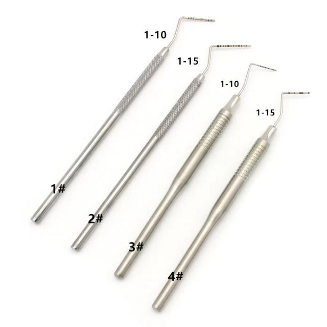 Dental Graduated Periodontal Probe 304 stainless steel Dentist Instrument Endodontic Equipment CPI Probe 16cm with Scale on Productcaster.