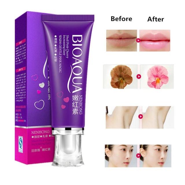 BIOAQUA Whitening Cream Lips Whitening Bioaqua Gel Body Care for Lips Nipples Labia Feminine Pink Girl Cream 30G on Productcaster.