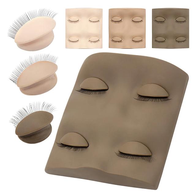 Training Eyes For Eyelash Extension Eyelashes Tools Of Practice Head Lash Doll Train Eyes Wholsale Price Accept Make Own Logo on Productcaster.