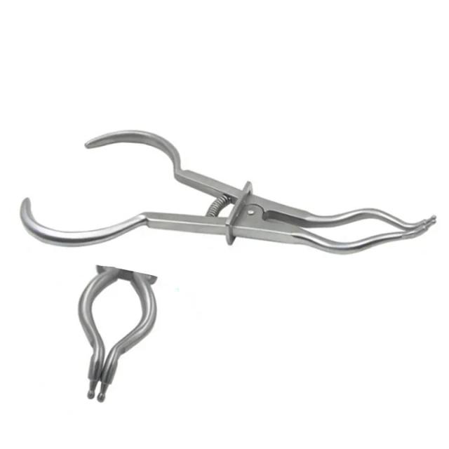 Stainless Steel Dental Dam Clips Pliers Dental Rubber Dam Teeth Care Pliers Orthodontic Tools Dam Clip Dentistry instrument on Productcaster.