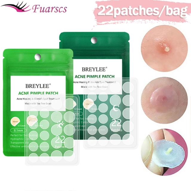 0.1mm Acne Pimple Patch Stickers Waterproof Acne Treatment Pimple Remover Tool Blemish Spot Facial Mask Skin Care 22 patches/bag on Productcaster.