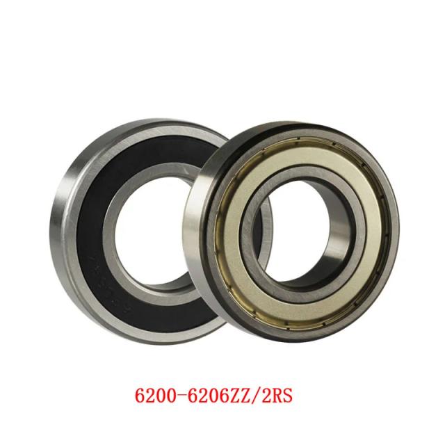 1PC Deep Groove ball bearings 6200ZZ 6201RS 6203-2Z 6203Z 6204-2RS 6205-2RS 6206 ZZ RS 2RZ High Quality bearings10x32x9 12x32x10 on Productcaster.