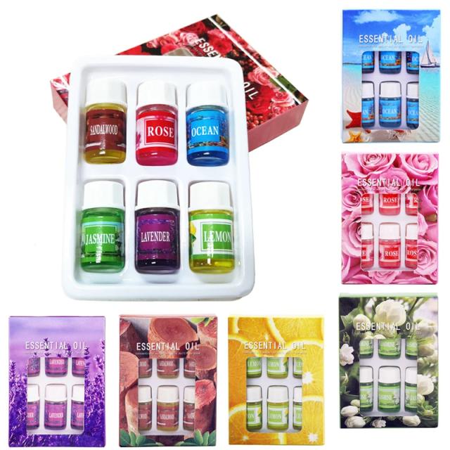 6pcs Essential Oil Natural Plant Aromatherapy Aromas Water-soluble Oil Perfume Special for Humidifier Relieve Stress Fatigue on Productcaster.