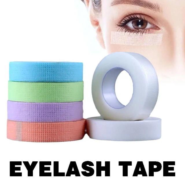 6 Rolls Eyelash Tape Non-Woven Fabric Adhesive Grafting Breathable Lifting Eyelids Eye Sticker Makeuptool Eyelash Extension Tape on Productcaster.