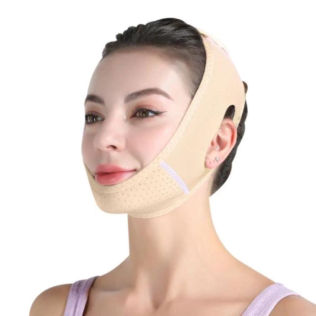 Healthy Thining Band Facial Relaxation Lift Up Belt Massage Slimmer Slim Mask Face V Shaper Slimming Bandage on Productcaster.