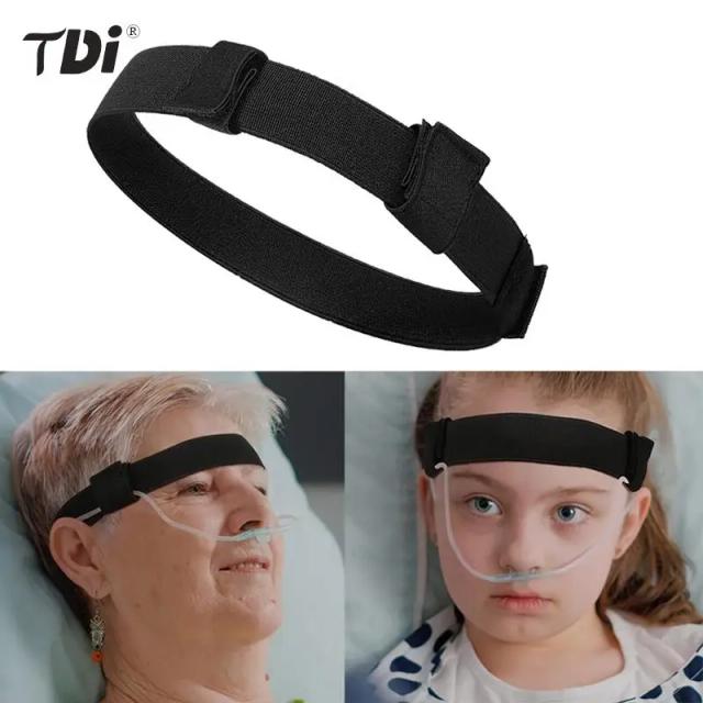 Oxygen Pipe Fixing Strap Nasal Oxygen Tube Elastic Straps For Children And Adults Ostomy Bag Cover Latex Free Hospital Patients on Productcaster.