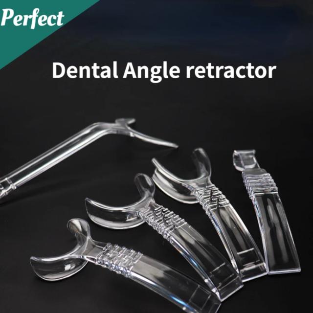 Dental Double-headed Clear Lip Retractor Mouth Inner Black Cheek Upper and Lower Lip Retractor Opener Orthodontic Dental Tool on Productcaster.