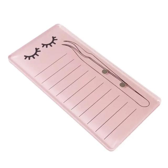 Eyelash Extension Tray Eyelash Extension Plate Tray Grafting Lashes Holder Display Palette Extensions Pallet And Bandage Lash on Productcaster.