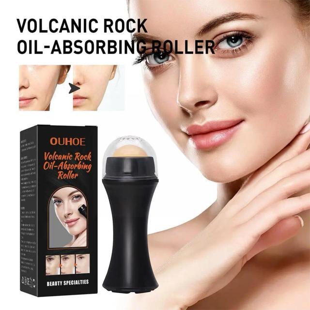 Oil Control Face Roller Oily Skin Control For Face Makeup Oil Absorbing Roller Volcanic Stone Face Roller Reusable Oil Abso S8A0 on Productcaster.