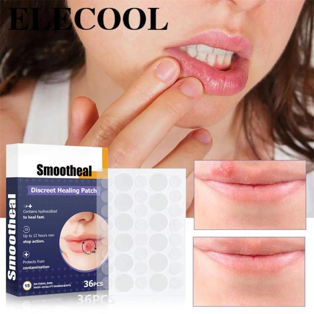 Cold Herpes Smoothing Patch Antibacterial And Anti-inflammatory Repair Lips Care Patch Lip Care Nursing Stickers Herpes Paste on Productcaster.