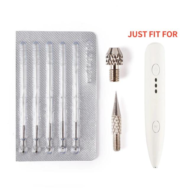 Mini Laser Plasma Pen Needles Kit For Wart Tag Tattoo Remover Pen Dedicated Needles Replacement Moles Removal Pen Accessories on Productcaster.