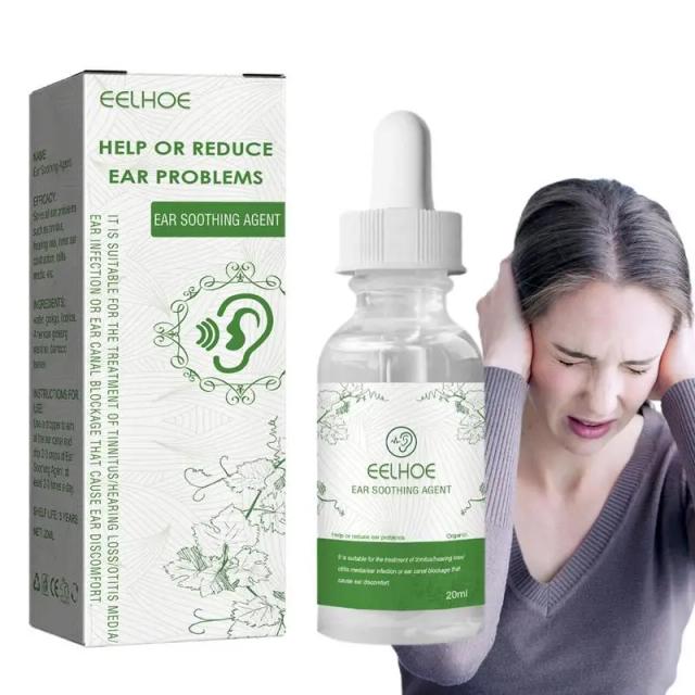 Ear Ringing Reduce Supplement Ear Health Protection Drops Women Men Ringing Ears Problems 20ml Liquid For Home Working Travel on Productcaster.