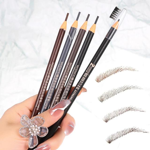 1 Pcs Waterproof Sweat-Proof Eyebrow Pencil Ultra-Thin Eyebrow Pen For Women Beauty Cosmetic Eyebrow Pencil Cosmetics Tool on Productcaster.